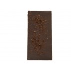 Tablette de chocolat au lait , chocolat noir ou chocolat blanc avec son sucre pétillant