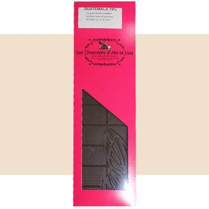 Tablette de chocolat Guatemala 73% Tablette de chocolat Guatemala 73%