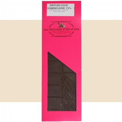 Tablette chocolat République Dominicaine 74% Tablette chocolat République Dominicaine 74%