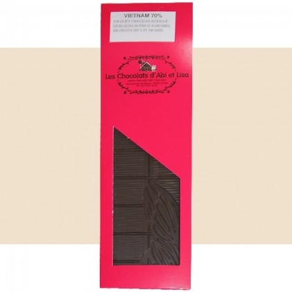 Tablette chocolat Vietnam 70% Tablette chocolat Vietnam 70%